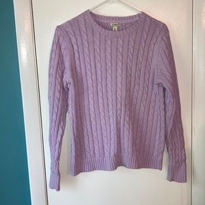 LLBean Cable knit sweater
